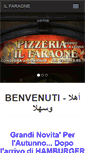 Mobile Screenshot of pizzeriailfaraone.com